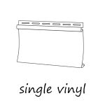 single vinyl siding