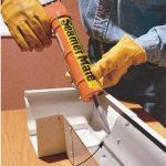 step 5 - caulk the seam