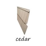 cedar vinyl siding